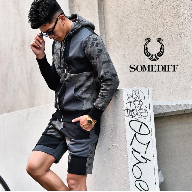 ハーフパンツ メンズ 短パン 夏新作 ショーツ ショートパンツ タイト スウェット スウェットパンツ スウェットハーフパンツ 迷彩 カモ柄 の通販はau Pay マーケット Joker