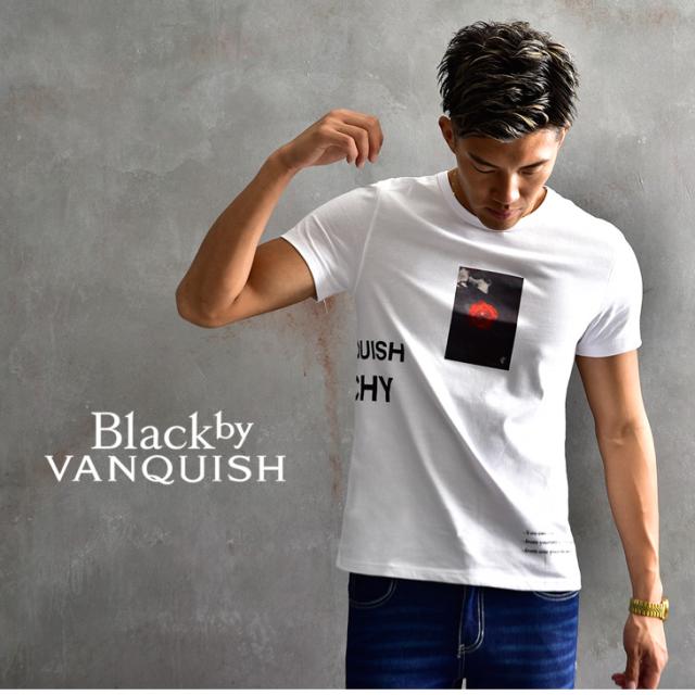 Tシャツ メンズ 半袖 カットソー おしゃれ ブランド ヴァンキッシュ 夏新作 お洒落 タイト 細め お兄系 白 ホワイト 黒 ブラック コットの通販はau Pay マーケット Joker