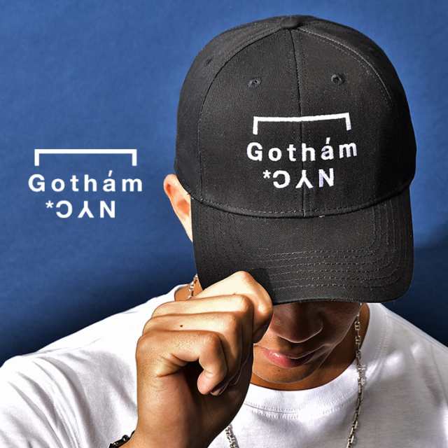 Gotham Nyc ゴッサム エヌワイシー キャップ メンズ レディース ブランド メンズキャップ 帽子 浅め 洗える 黒 男 ブラック ホワイト 白 の通販はau Pay マーケット Joker