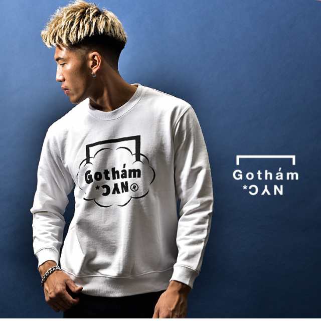 Gotham Nyc ゴッサム エヌワイシー トレーナー メンズ ブランド 長袖 長袖tシャツ カットソー ロンt ストリート ストリートファッション の通販はau Pay マーケット Joker