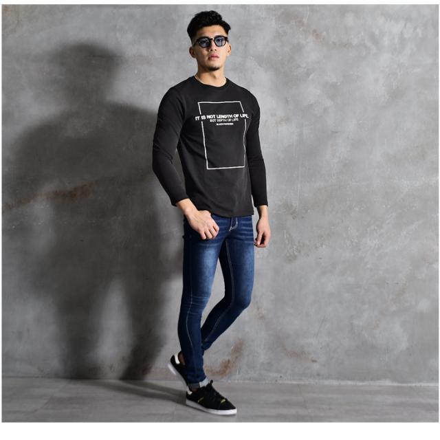 Tシャツ メンズ 長袖 ブランド シンプル ラインストーン ロゴ ボックスロゴ カジュアル 黒 ブラック 白 ホワイト きれいめ 綿100 大きいの通販はau Pay マーケット Joker