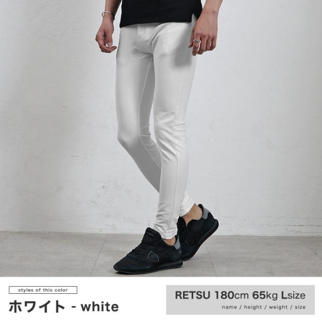 スキニーパンツ メンズ パンツ スキニー パンツ メンズ タイト 大きいサイズ スキニー 細身 スリムパンツ 黒スキニーパンツ 伸縮 ストレの通販はau Pay マーケット Joker