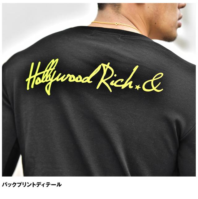 Tシャツ メンズ 長袖 ブランド 黒 ブラック 白 ホワイト イエロー 星 スター ロゴ ロゴプリント カジュアル ストリート アメカジ トップの通販はau Pay マーケット Joker