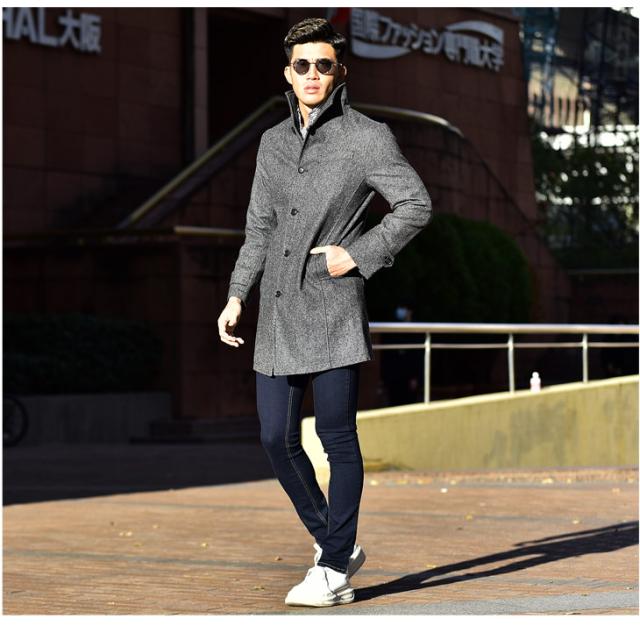 コート メンズ ロング ロングコート 春新作 春物 春服 ブランド イタリアンカラーコート チェック グレンチェック 千鳥柄 千鳥格子 ヘリの通販はau Pay マーケット Joker