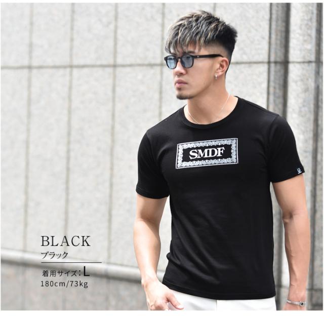 ブランド Tシャツ メンズ おしゃれ 半袖 カットソー 半袖tシャツ タイト 細め クルーネック Uネック ロゴ 夏 夏服 夏物 ちょいワル マッの通販はau Pay マーケット Joker