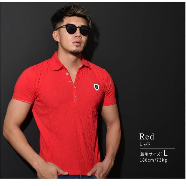 ヴィオラ Tシャツ メンズ ポロシャツ ポロ ブランド 半袖 カットソー タイト 細め 細身 マッチョ 白 ホワイト ブラック 黒 赤 ゴルフ トの通販はau Pay マーケット Joker