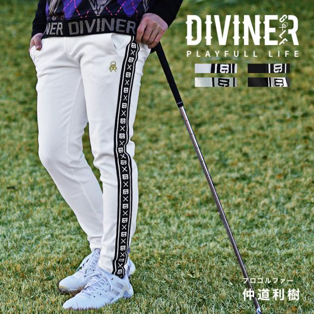 【DIVINER GOLF】ゴルフウェア メンズ 春 パンツ ゴルフパンツ 細身 ゴルフ パンツ メンズ ラインパンツ ロングパンツ ストレッチ 伸縮 大きいサイズ XL コンペ 景品 春 春服 春物 メンズファッション スポーツ カジュアル お兄系 オラオラ系 ちょいワル 夏服 夏 夏新作 新作