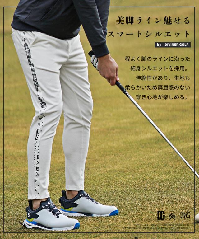 DIVINER GOLF】 ゴルフウェア メンズ パンツ ストレッチ 新作 大きい