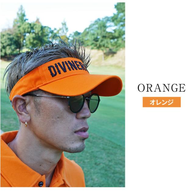 DIVINER GOLF】 ゴルフ サンバイザー メンズ ゴルフウェア