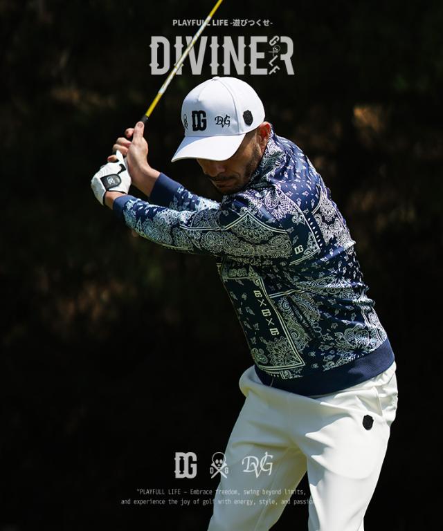 DIVINER GOLF】 ゴルフウェア メンズ ジャケット 長袖 ゴルフ ウェア