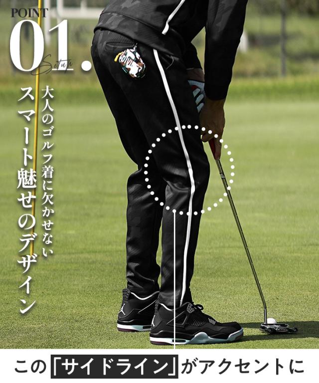 【DIVINER GOLF】 ゴルフウェア メンズ ゴルフ ウェア ジョガー パンツ ストレッチパンツ メンズ ストレッチジョガー パンツ パンツ ブランド 派手 チェック柄 ゴルフ服 ディバイナーゴルフ ブランド お兄系 オラオラ系 ちょいワル 夏服 夏 夏新作 新作_2