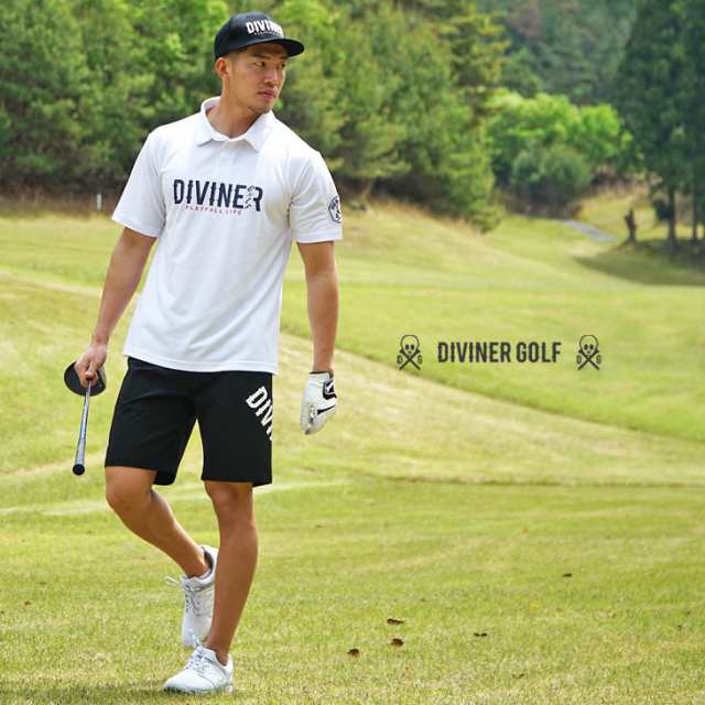 DIVINER GOLF】 ゴルフウェア メンズ ハーフパンツ 短パン パンツ