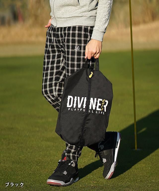 DIVINER GOLF】 ゴルフ シューズケース ゴルフ ケース シューズバッグ