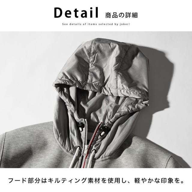 2色 チェック柄 ジップアップ パーカー キルティング 長袖 4 ankoROCK アンコロック ジップアップパーカーメンズ ジップ