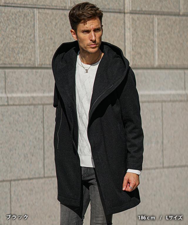 コート メンズ ブランド アウター メンズ 秋冬 ツイード コート メンズ