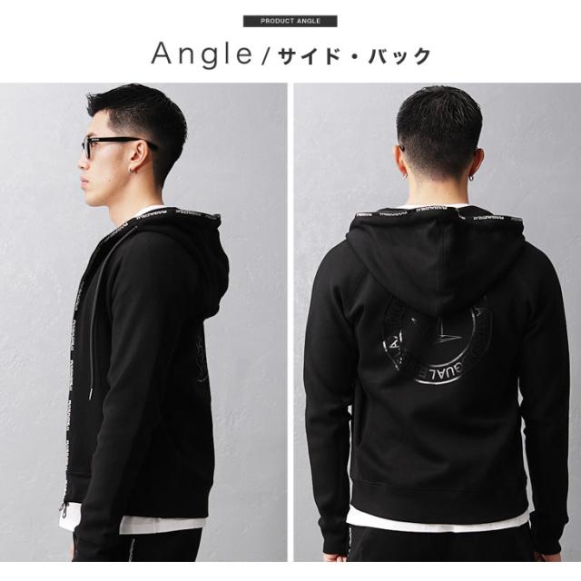 ウノピュウノウグァーレトレ パーカー メンズ ブランド