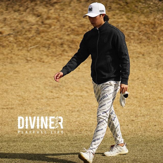 【DIVINER GOLF】ゴルフウェア メンズ トラックジャケット メンズ ブランド ストレッチ ジャケット メンズ ゴルフ ライトアウター メンズ ゴルフ 服 ブラック ブルー おしゃれ 春 春服 春物 メンズファッション ディバイナーゴルフ 夏新作 新作_6