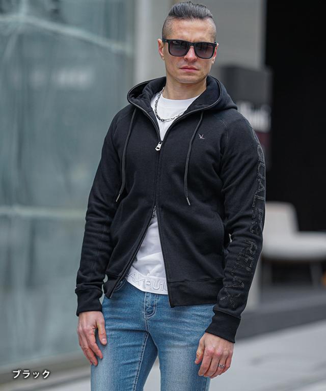 エンノイ Ennoy 黒×黒パーカー XL ennoy✖️スタイリスト私物 黒