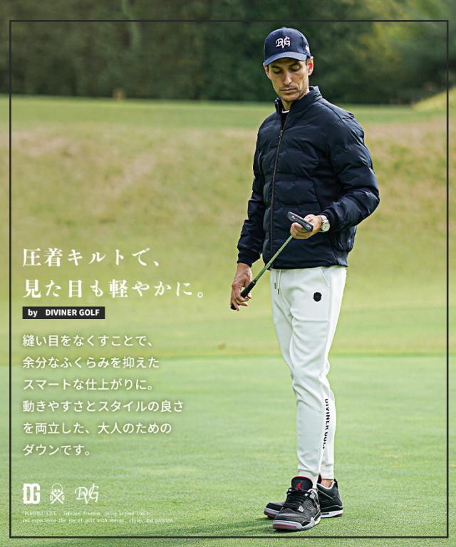 DIVINER GOLF】 ゴルフウェア メンズ アウター ダウンジャケット
