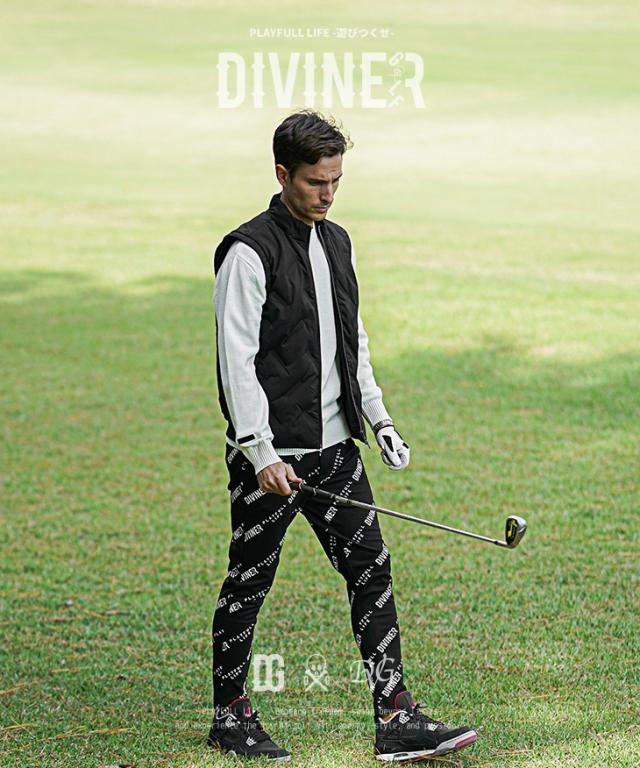 ⚫︎ohanaページ⚫︎未使用 23区SPORT ダウンベスト ゴルフウェア DIVINER GOLF】 ゴルフウェア メンズ ダウンベスト アウター ブルゾン
