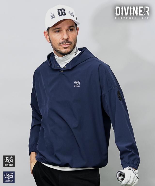 送料無料】【DIVINER GOLF】 ゴルフウェア メンズ パーカー ブランド