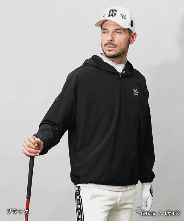 新品未使用品 ブラッククローバー ゴルフウェア　パーカー　アウター DIVINER GOLF】 ゴルフウェア メンズ パーカー ブランド ストレッチ