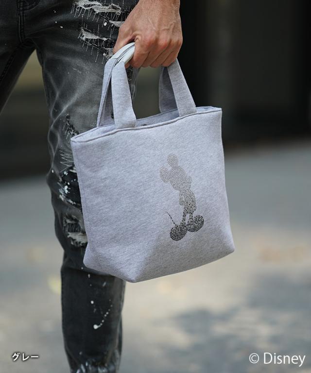 1PIU1UGUALE3RELAX ミッキーマウスラインストーンミニトートバッグ 1PIU1UGUALE3RELAX ミッキーマウスラインストーンミニトートバッグ