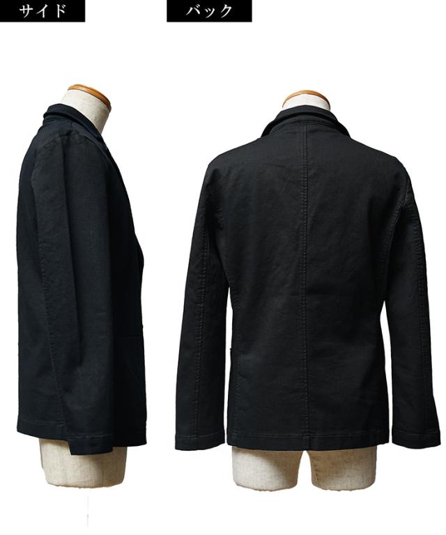 テーラードジャケット メンズ カットデニム ジャケット メンズ