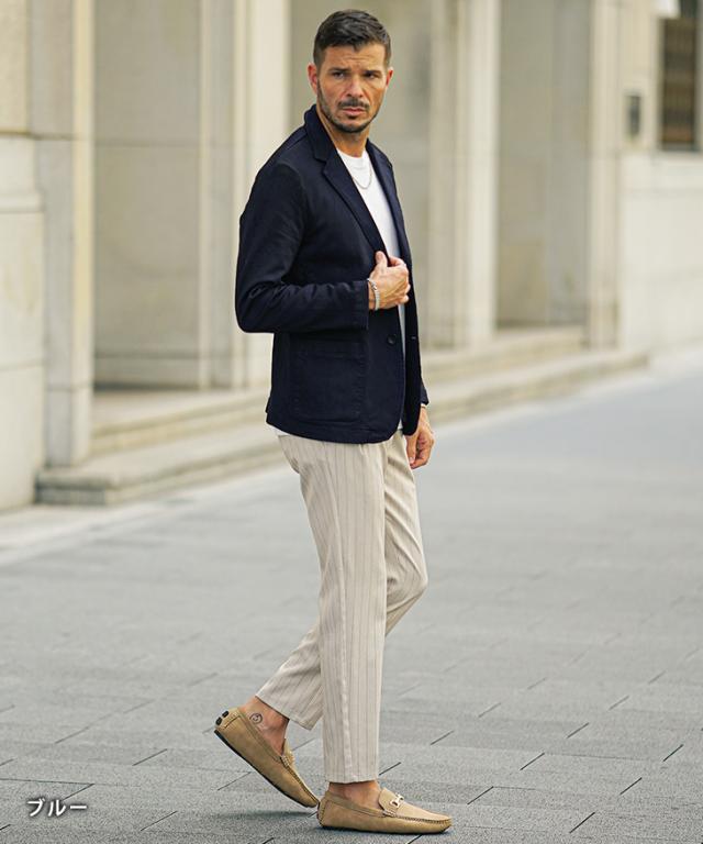 テーラードジャケット メンズ カットデニム ジャケット メンズ