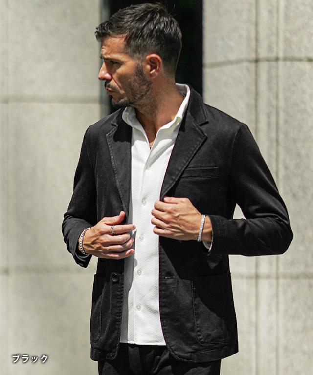 テーラードジャケット メンズ カットデニム ジャケット メンズ