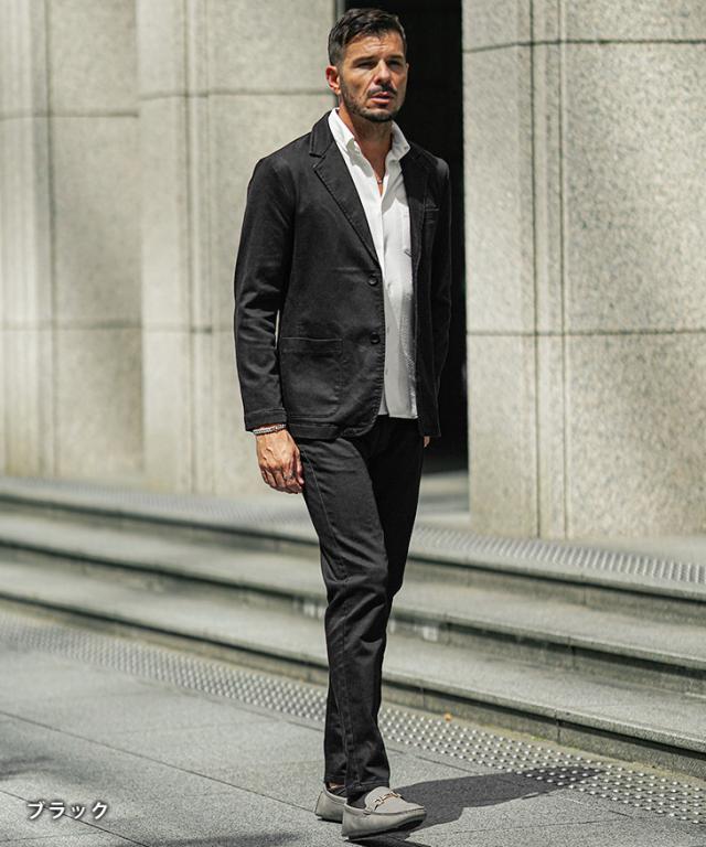 テーラードジャケット メンズ カットデニム ジャケット メンズ