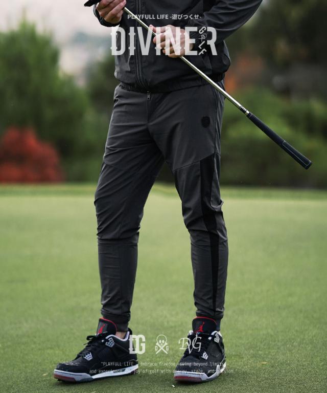 DIVINER GOLF】 ジョガーパンツ メンズ ゴルフウェア メンズ ボトムス