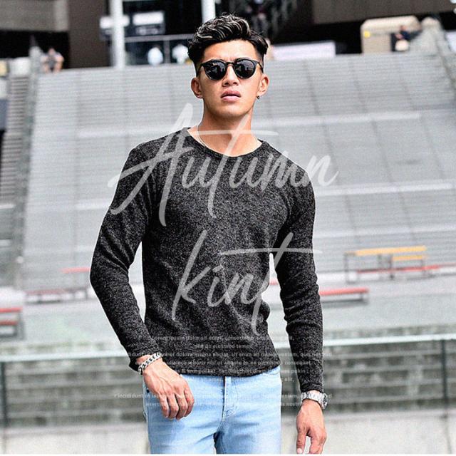 ニット メンズ ニット 春新作 長袖 セーター サマーセーター サマー 長袖ニット 大きいサイズ ゆったり 即日発送 ブラック キャメル 黒 の通販はau Pay マーケット Joker