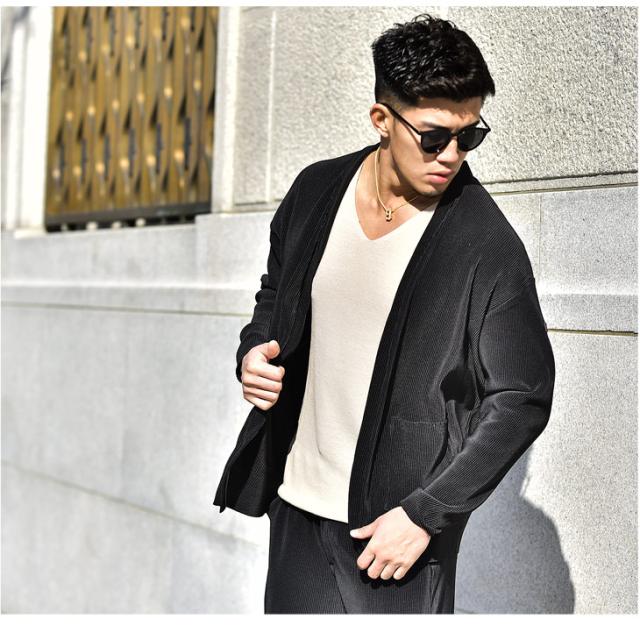 高い素材 男性カジュアルスポーツスーツ男性秋冬ユースカーディガンセット2点セットjlw 即発送可能