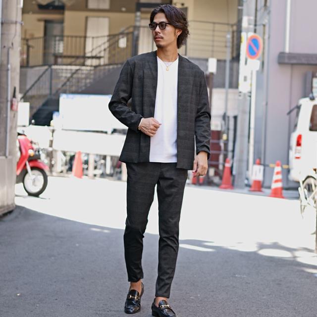 セットアップ メンズ セットアップ 上下 秋 大きいサイズ セットアップ スーツ メンズ テーラードジャケット メンズ ジャケット メンズ の通販はau Pay マーケット Joker