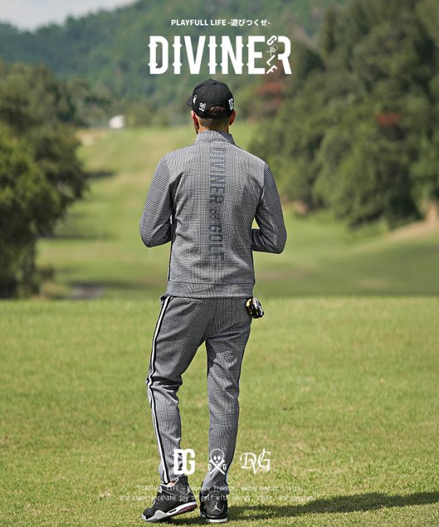 DIVINER GOLF】 ゴルフウェア メンズ セットアップ 上下 上下セット