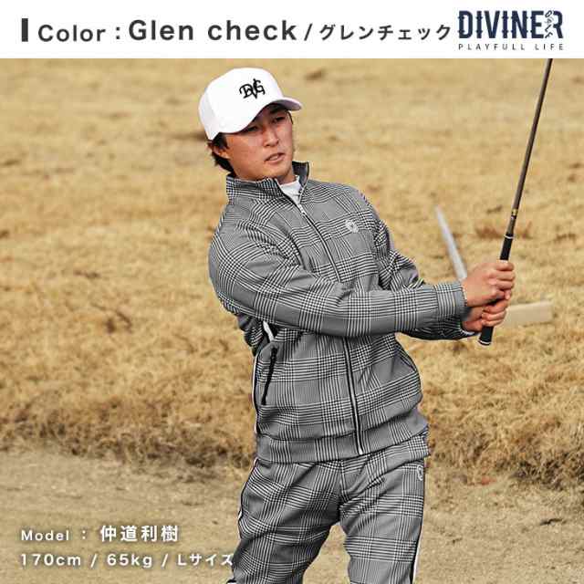 DIVINER GOLF】 ゴルフウェア メンズ セットアップ 上下 上下セット