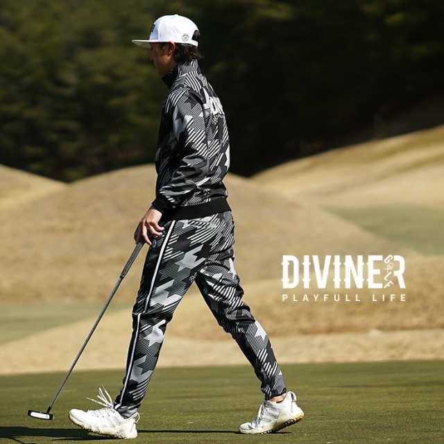 DIVINER GOLF】 ゴルフウェア メンズ セットアップ 上下 上下セット