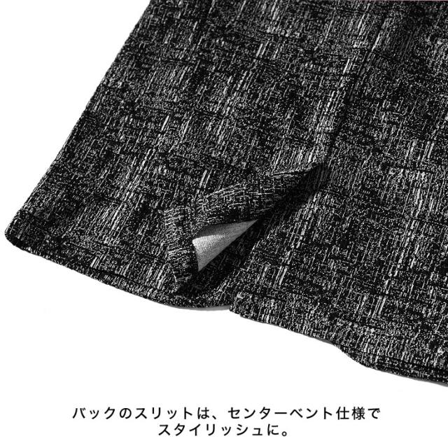 セットアップ メンズ 背広 セットアップ メンズ 心地よい テーラードジャケット アンクルズボン下 テーパードパンツ イージーパンツ 透け透け 炎節上衣 7分袖 七分袖 総柄 白 黒 白いこと 黒いこと LL XL お兄系 オラオラ系 ちょいワル 夏服 夏 夏新作 新作