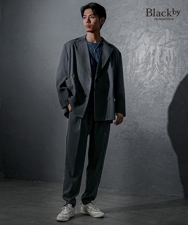 ダブルジャケットスーツ メンズ スーツ セットアップ ダブル