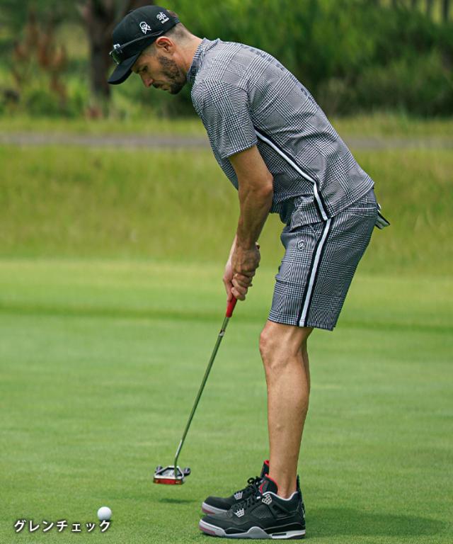 DIVINER GOLF セットアップ M バンダナ柄 ゴルフ ネイビー 総柄