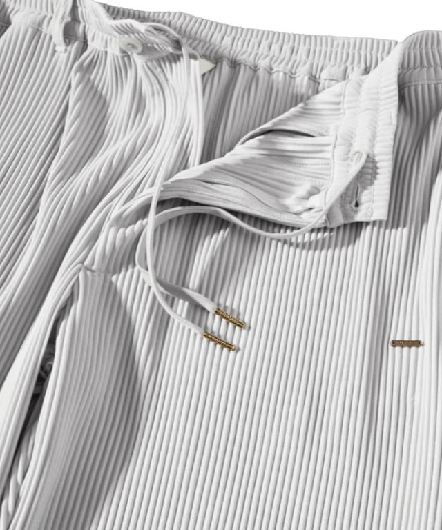 セットアップ メンズ カーディガン 上下セット メンズ プリーツ