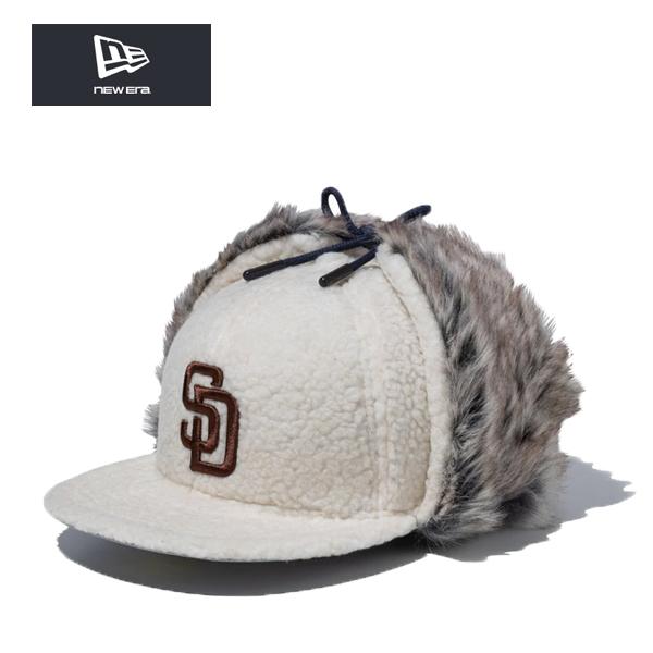 ニューエラ 59FIFTY キャップ Dog Ear ドッグイヤー ボア サンディエゴ・パドレス アイボリー 白 SD NEW ERA