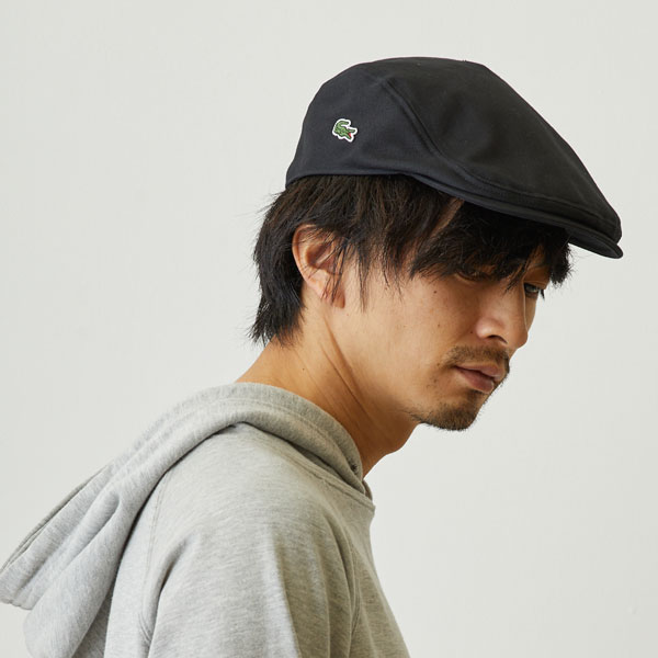 ラコステ ハンチング帽 コットン ハンチング メンズ レディース 男性 紳士 L1130 LACOSTE 鳥打帽 綿 父の日 プレゼント ギフト おしゃれ おすすめ 人気 春 夏 秋 日本製 ホワイト 白 ブラック クロ 黒 ネイビー ベージュ【送料無料】【smtb-k】【kb】_9