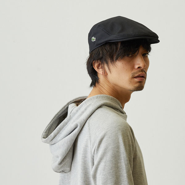 ラコステ ハンチング帽 コットン ハンチング メンズ レディース 男性 紳士 L1130 LACOSTE 鳥打帽 綿 父の日 プレゼント ギフト おしゃれ おすすめ 人気 春 夏 秋 日本製 ホワイト 白 ブラック クロ 黒 ネイビー ベージュ【送料無料】【smtb-k】【kb】_6