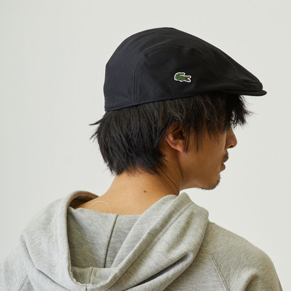 ラコステ ハンチング帽 コットン ハンチング メンズ レディース 男性 紳士 L1130 LACOSTE 鳥打帽 綿 父の日 プレゼント ギフト おしゃれ おすすめ 人気 春 夏 秋 日本製 ホワイト 白 ブラック クロ 黒 ネイビー ベージュ【送料無料】【smtb-k】【kb】_8