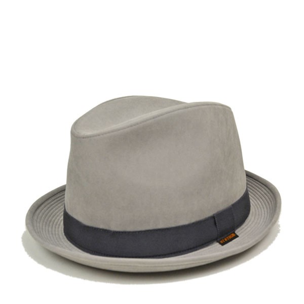 ステットソン・中折れハットSE489/STETSON 【帽子】秋冬 おしゃれ メンズ 紳士 大きいサイズ 小さいサイズ グレー 日本製【代引き手数料