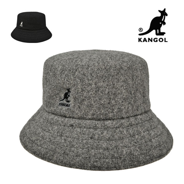 カンゴール バケットハット ウール Wool Lahinch KANGOL  帽子 秋冬 カジュアル 黒 グレー 大きいサイズ コーデ メンズ レディース 送料無料 【smtb-k】【kb】