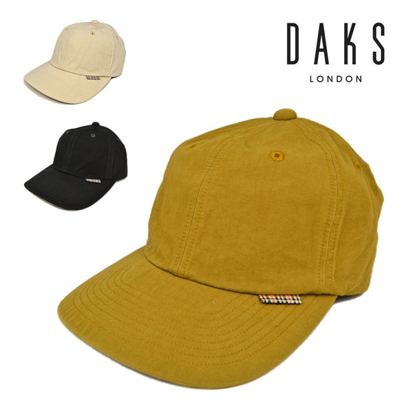 ダックス ワッシャー コットンキャップ DAKS メンズ レディースの通販は 6,224円