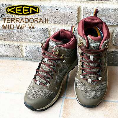 ★30％OFF★KEEN キーン TERRADORA II MID WP ウィメンズ テラドーラ2 ミッド ウォータープルーフ CANTEEN/ANDORRA キャンティーン/アン